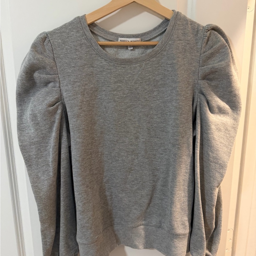 Rebecca Minkoff Heather Gray Sweatshirt